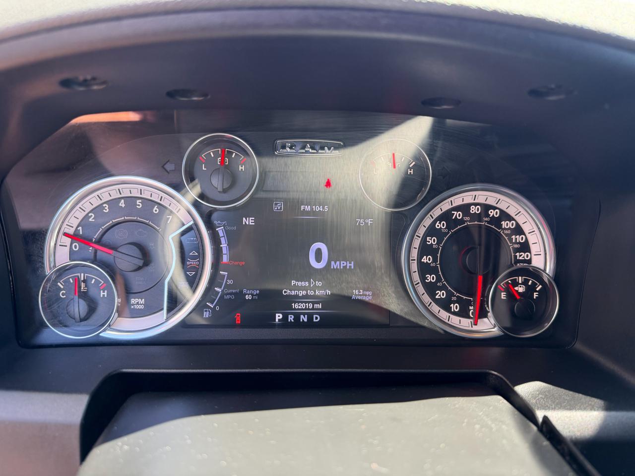 RAM 1500 2WD Crew Cab 140.5" Big Horn 2013