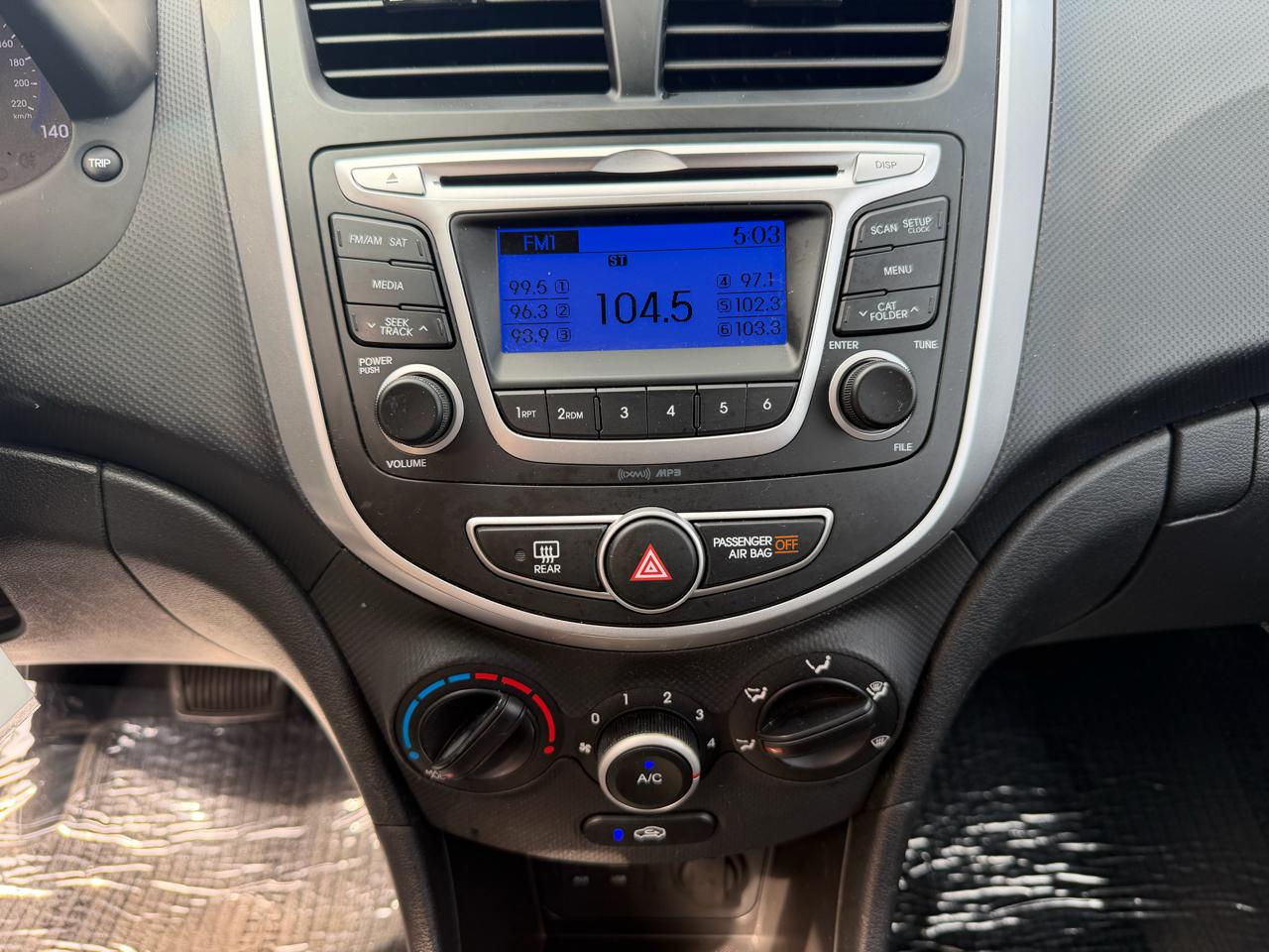Hyundai Accent 5dr HB Auto GS 2014