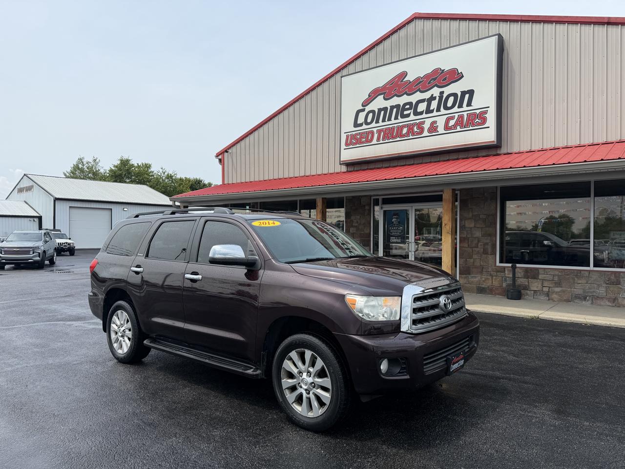 Toyota Sequoia 4WD 5.7L FFV Platinum (Natl) 2014