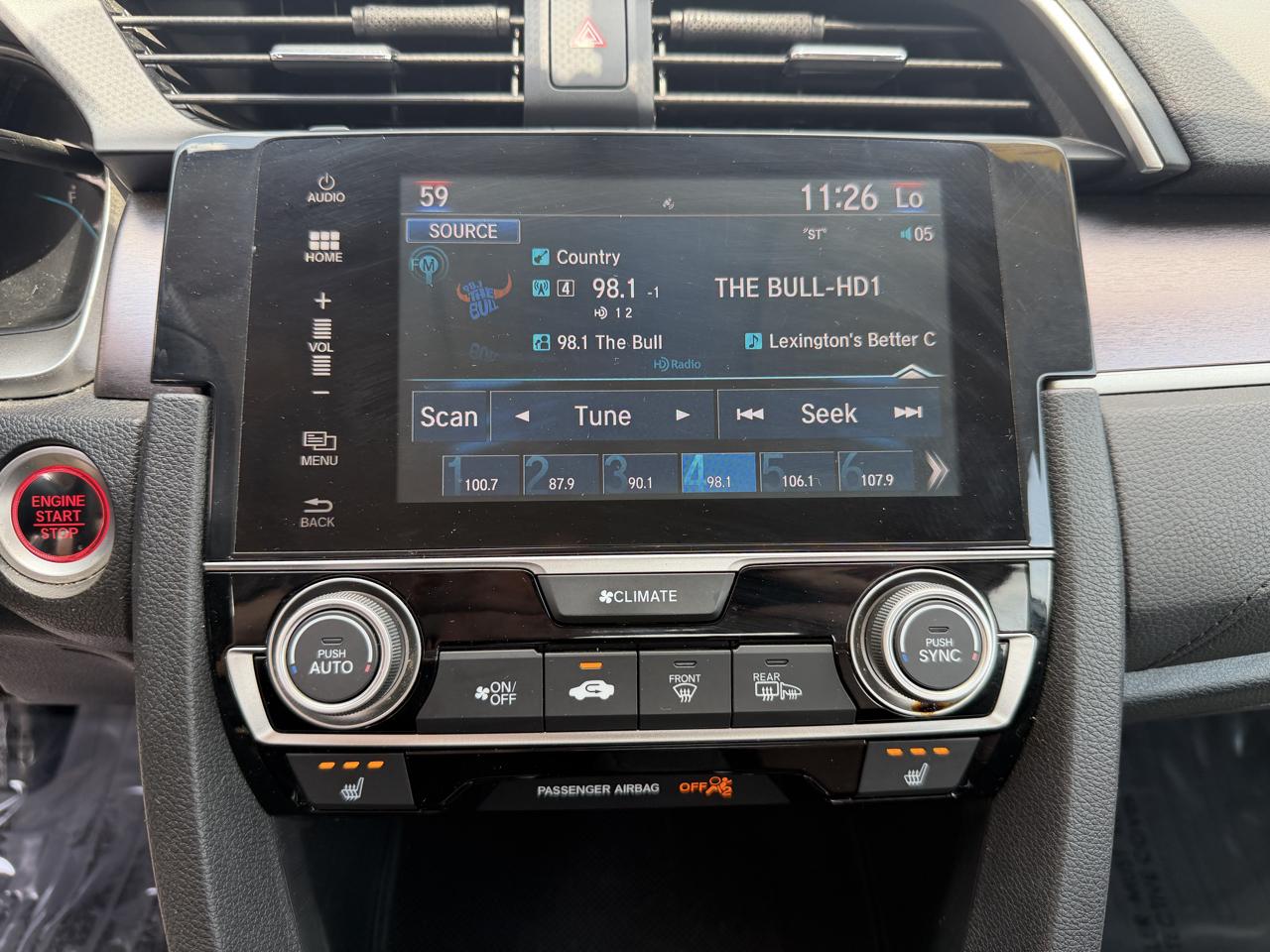Honda Civic Sedan EX-T CVT 2017