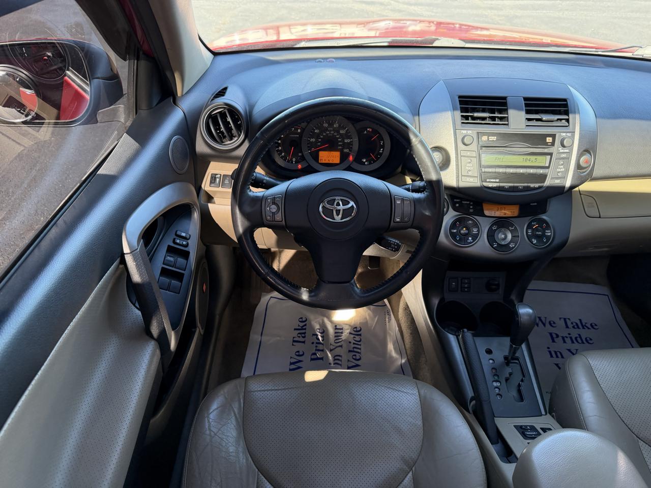 Toyota RAV4 4WD 4dr 4-cyl 4-Spd AT Ltd (Natl) 2009