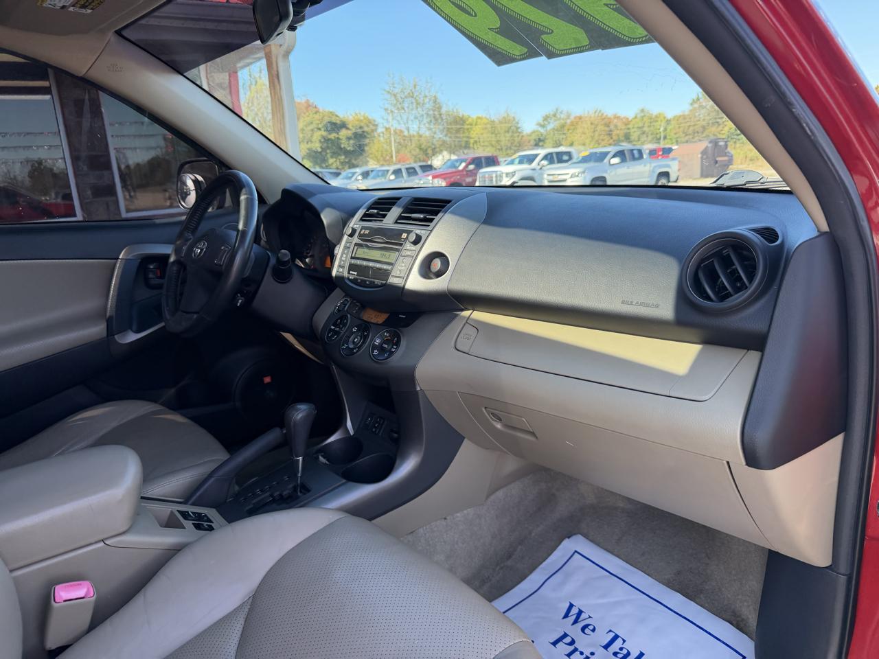 Toyota RAV4 4WD 4dr 4-cyl 4-Spd AT Ltd (Natl) 2009