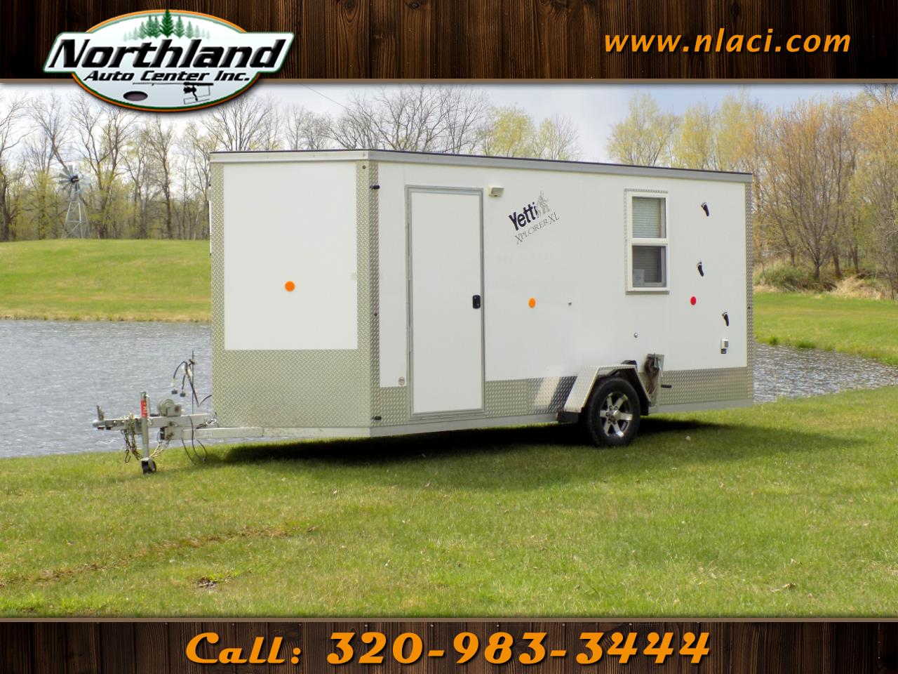 Used 2013 Yetti Fish House 6.5x16 Xplorer XL for Sale in Milaca MN