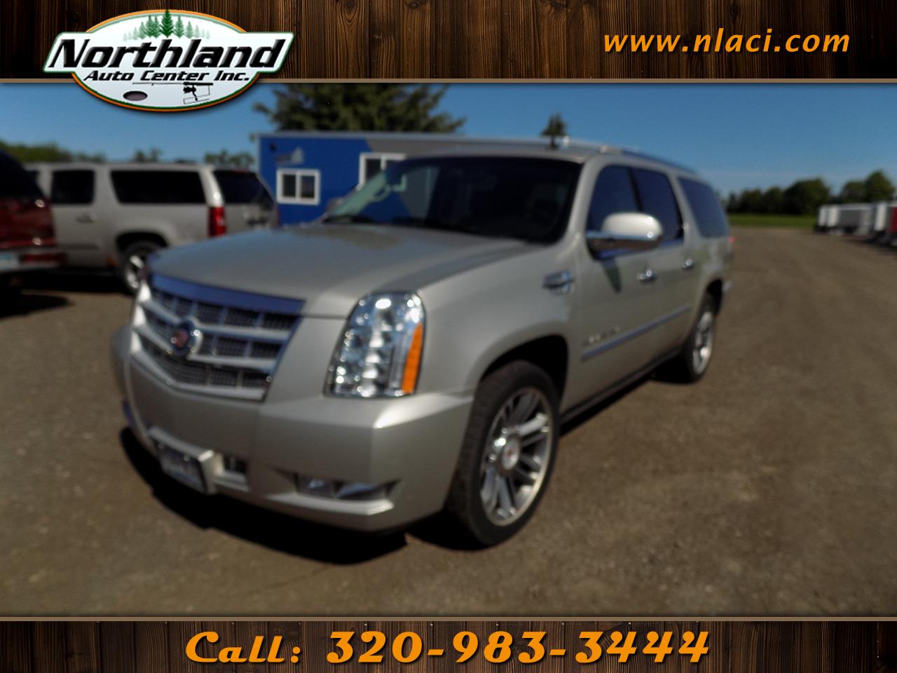 Used 2013 Cadillac Escalade ESV AWD 4dr Premium for Sale in Milaca MN 56353 Northland Auto Center