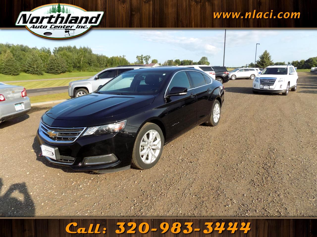 Used 2017 Chevrolet Impala 4dr Sdn LT w/1LT for Sale in Milaca MN 56353 Northland Auto Center