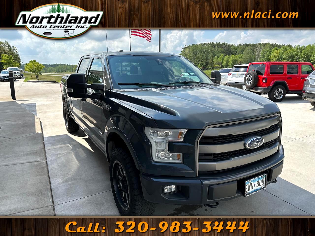 Used 2016 Ford F 150 4WD SuperCrew 145 Lariat For Sale In Milaca MN used-2016-ford-f-150-4wd-supercrew-145-lariat-for-sale-in-milaca-mn