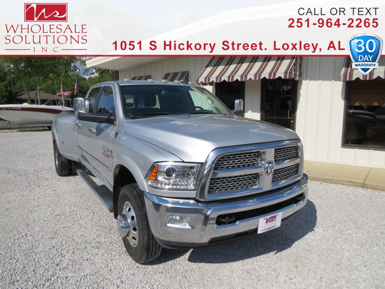 Used 2015 RAM 3500 4WD Crew Cab 169" Laramie for Sale in Loxley AL