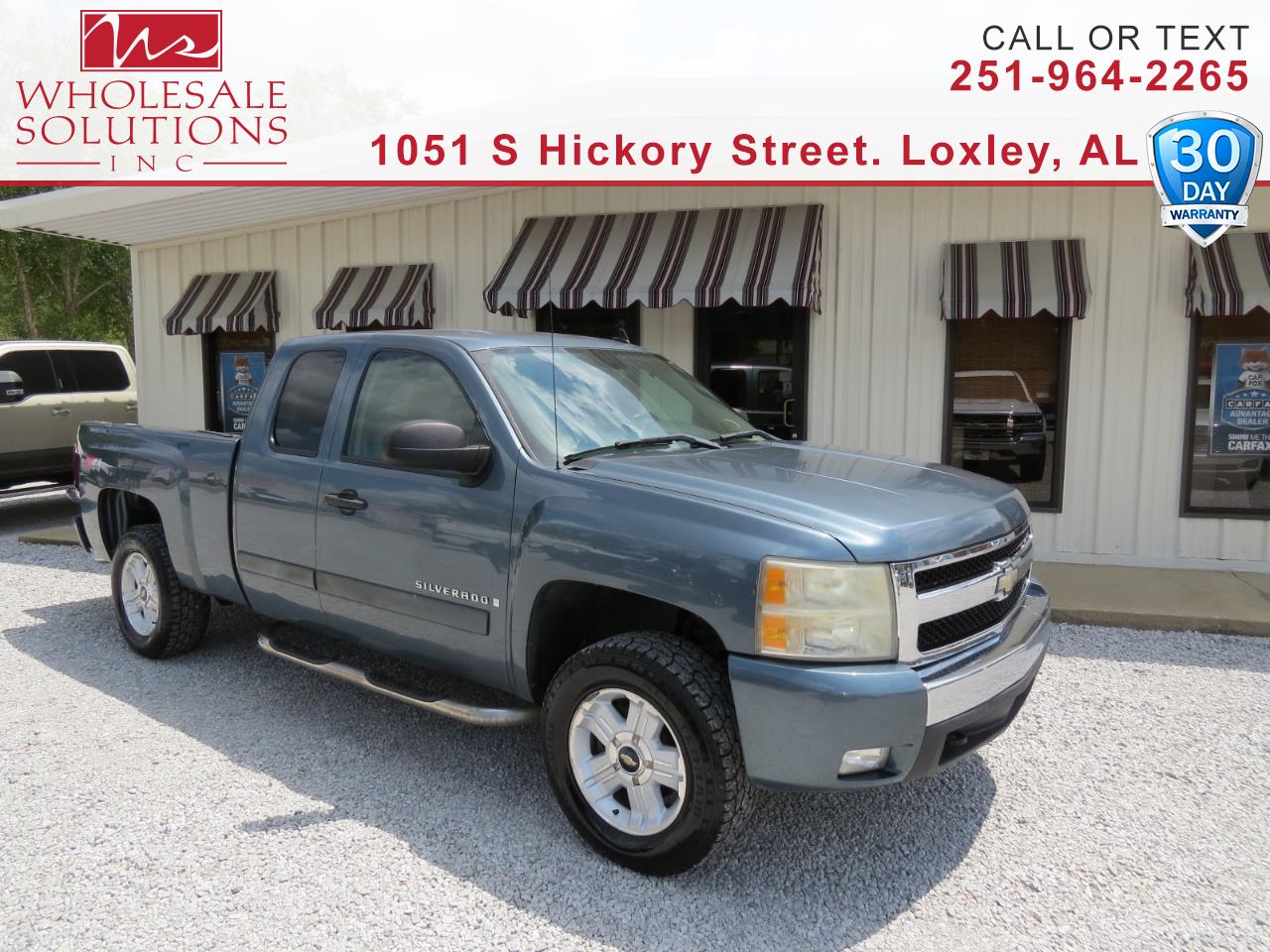 Used 2007 Chevrolet Silverado 1500 4WD Ext Cab 143.5" LT w/1LT for Sale