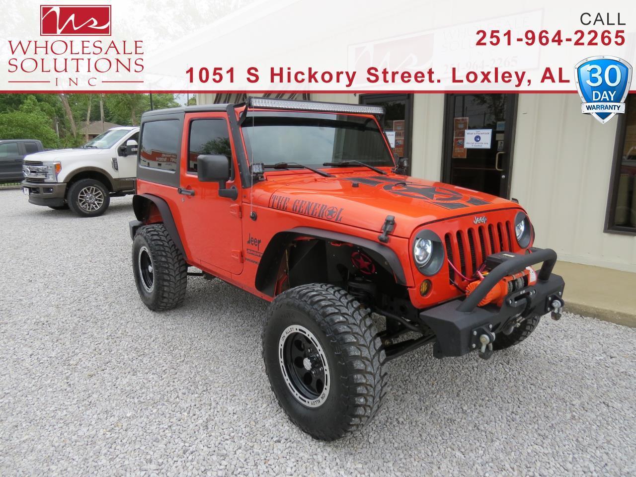 Used 2015 Jeep Wrangler 4WD 2dr Sport for Sale in Loxley AL 36551