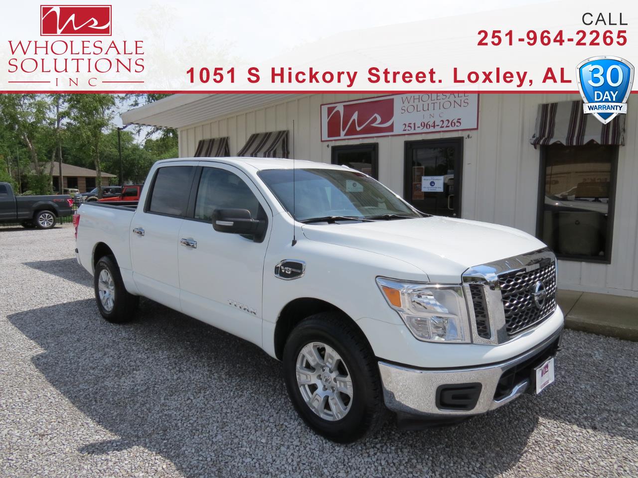 Used 2017 Nissan Titan 4x4 Crew Cab SV for Sale in Loxley AL 36551