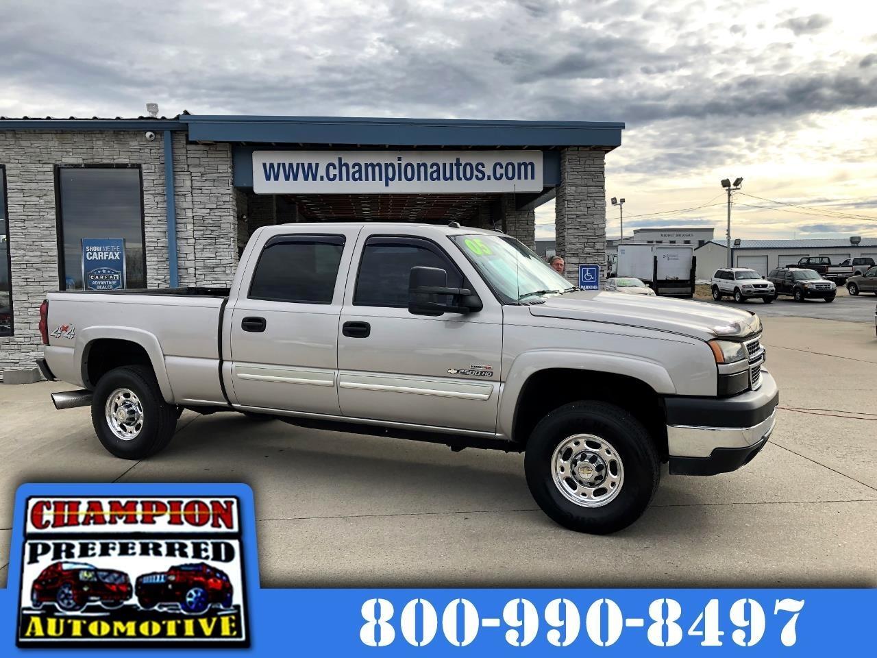 Used 2005 Chevrolet Silverado 2500HD Crew Cab 153" WB 4WD LT for Sale