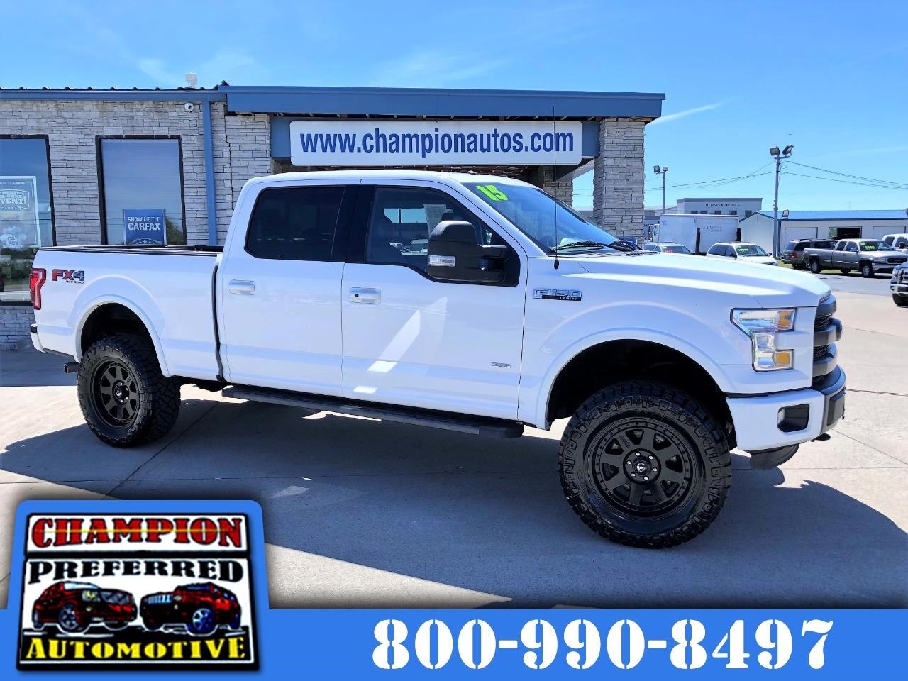 Used 2015 Ford F150 4WD SuperCrew 157" Lariat w/HD Payload Pkg for