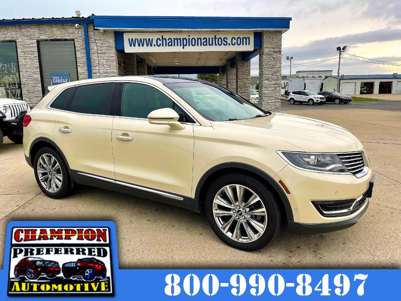 Lincoln MKX AWD 4dr Reserve 2016