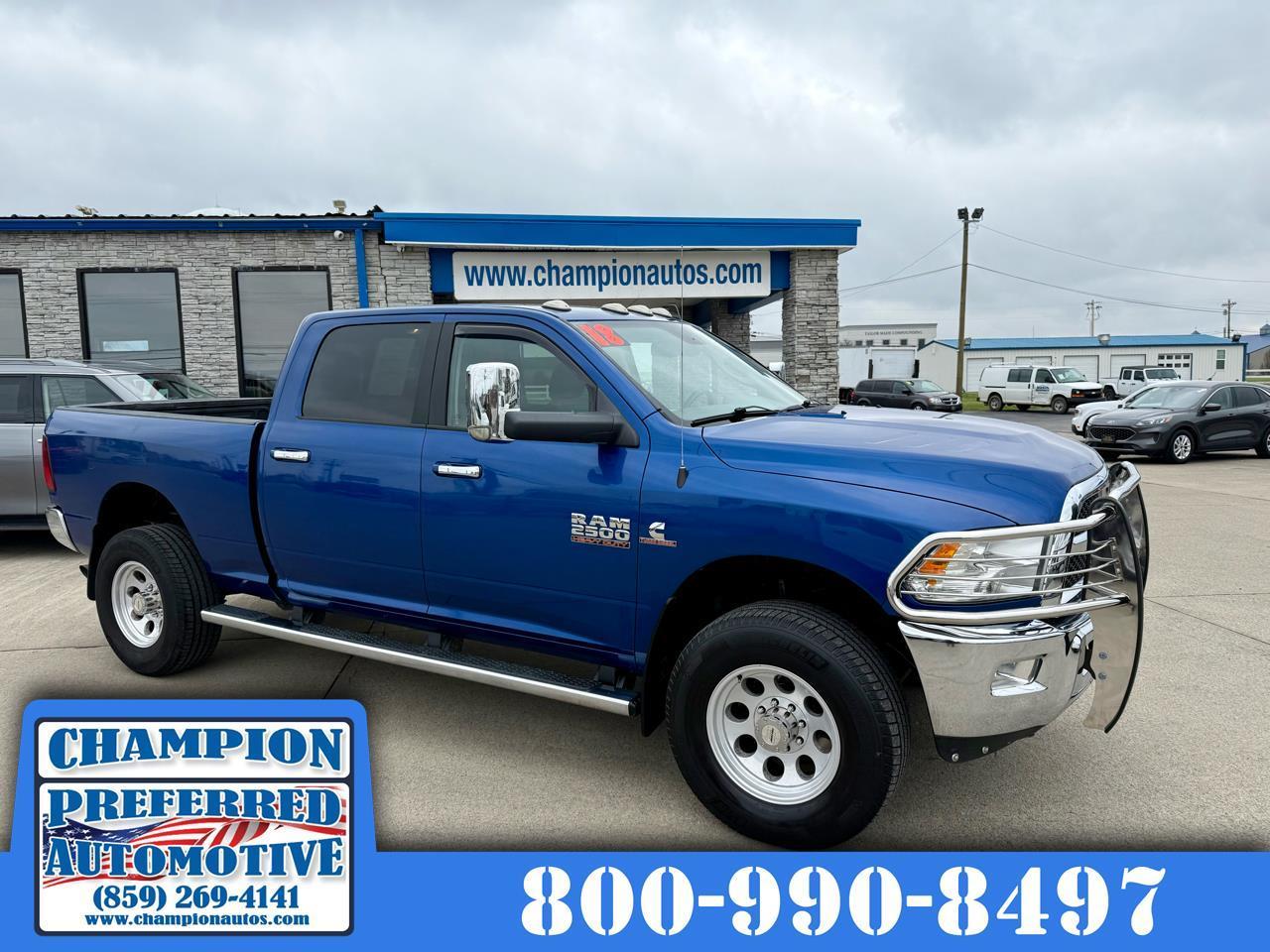 RAM 2500 SLT 4x4 Crew Cab 6'4" Box 2018