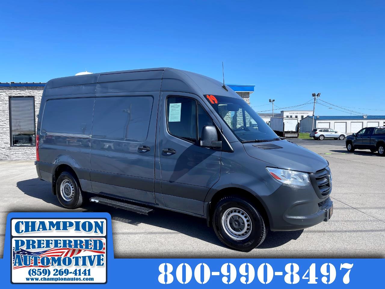 Used 2019 MercedesBenz Sprinter Van 2500 Standard Roof V6 144" RWD for