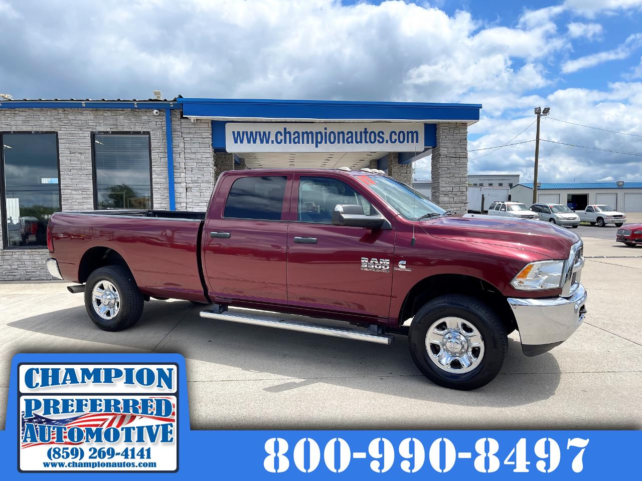 Used 2017 RAM 3500 Tradesman 4x4 Crew Cab 8' Box for Sale in
