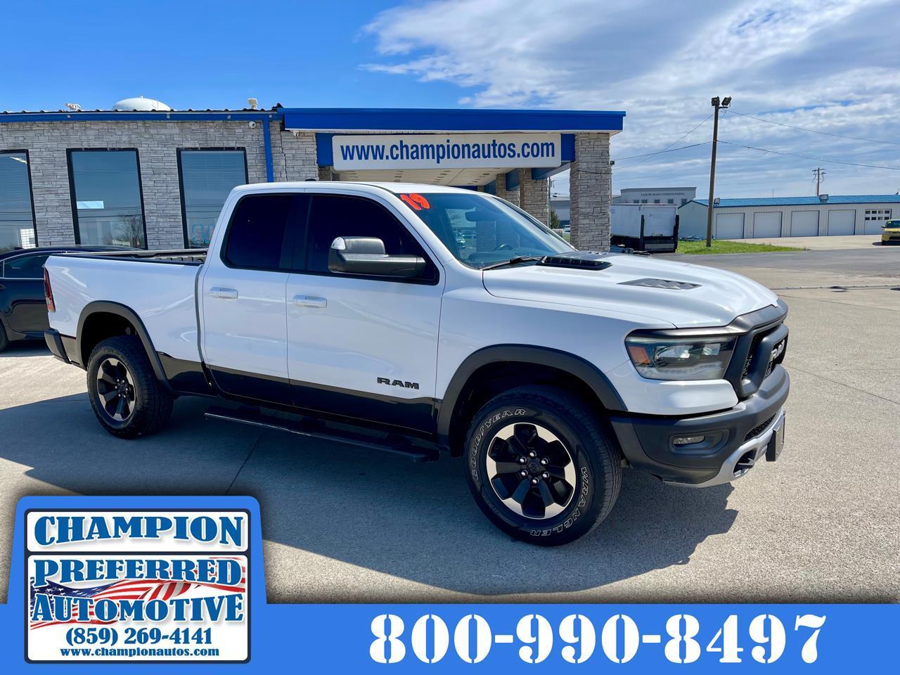 RAM 1500 Rebel 4x4 Quad Cab 6'4" Box 2019