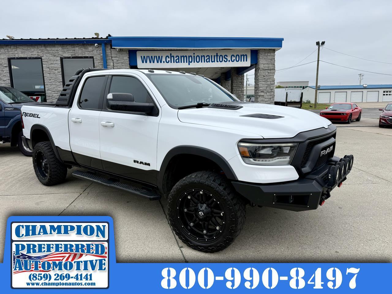 2019 RAM 1500 Rebel 4x4 Quad Cab 6'4" Box
