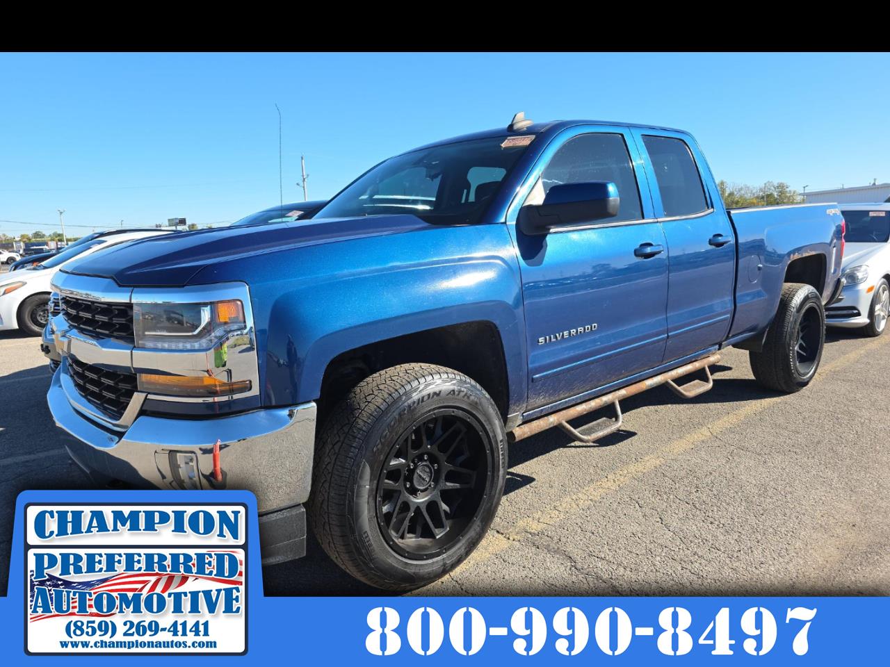 2016 Chevrolet Silverado 1500 4WD Double Cab 143.5" LT w/1LT