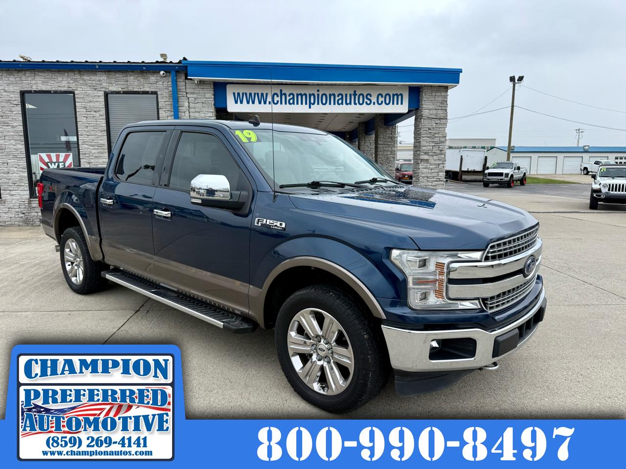 2019 Ford F-150 LARIAT 4WD SuperCrew 5.5' Box