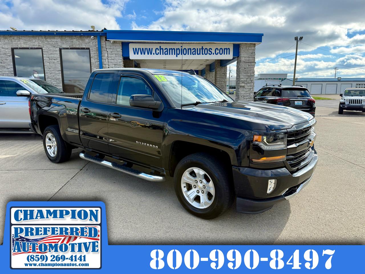 2018 Chevrolet Silverado 1500 4WD Double Cab 143.5" LT w/2LT