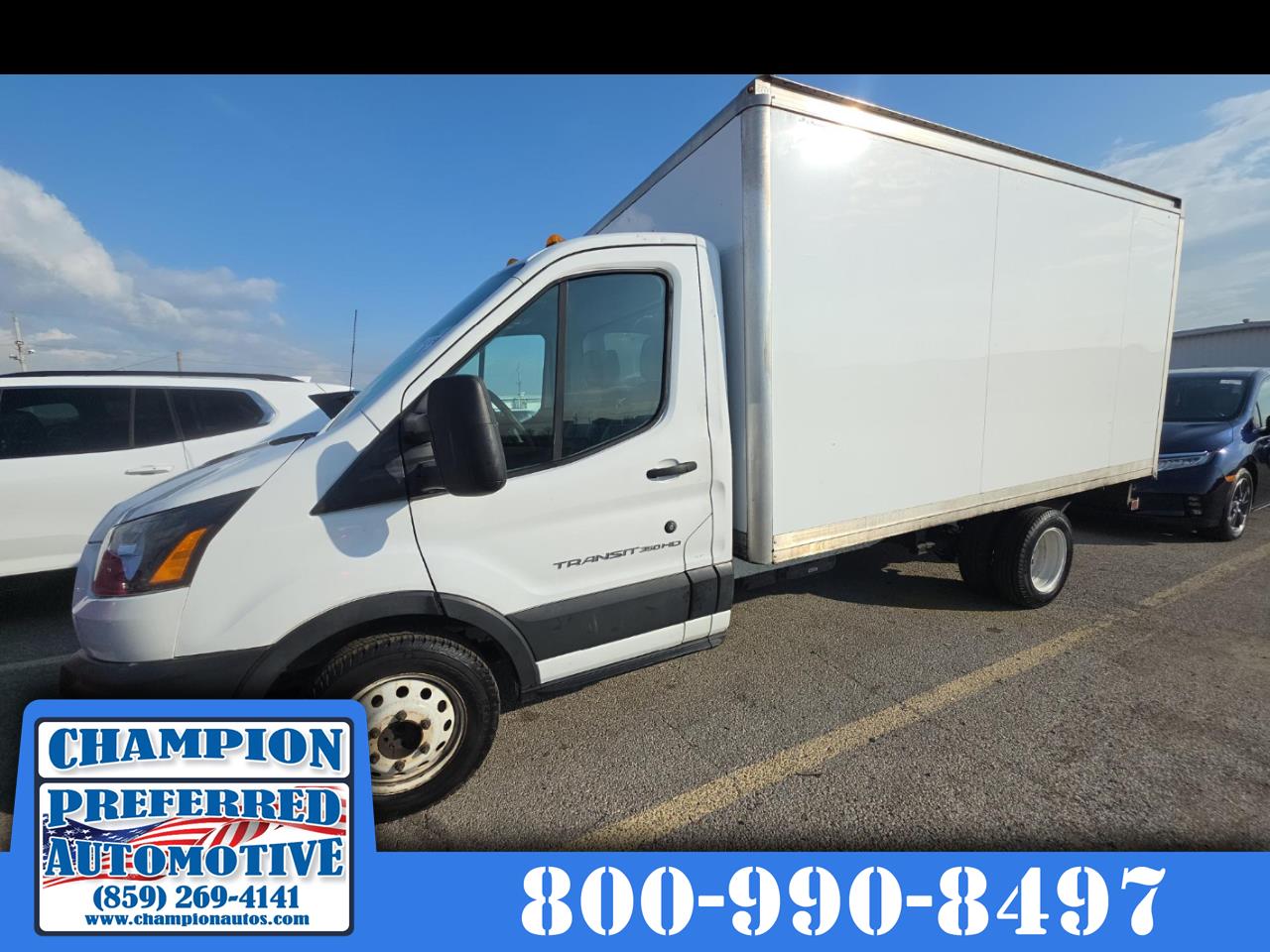 2019 Ford Transit Chassis T-350 DRW 156" WB 9950 GVWR