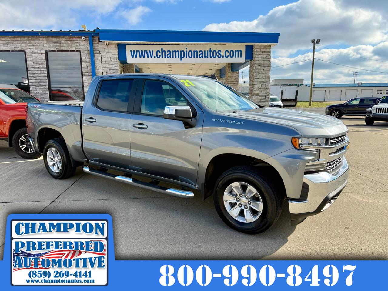 2021 Chevrolet Silverado 1500 4WD Crew Cab 147" LT w/1LT