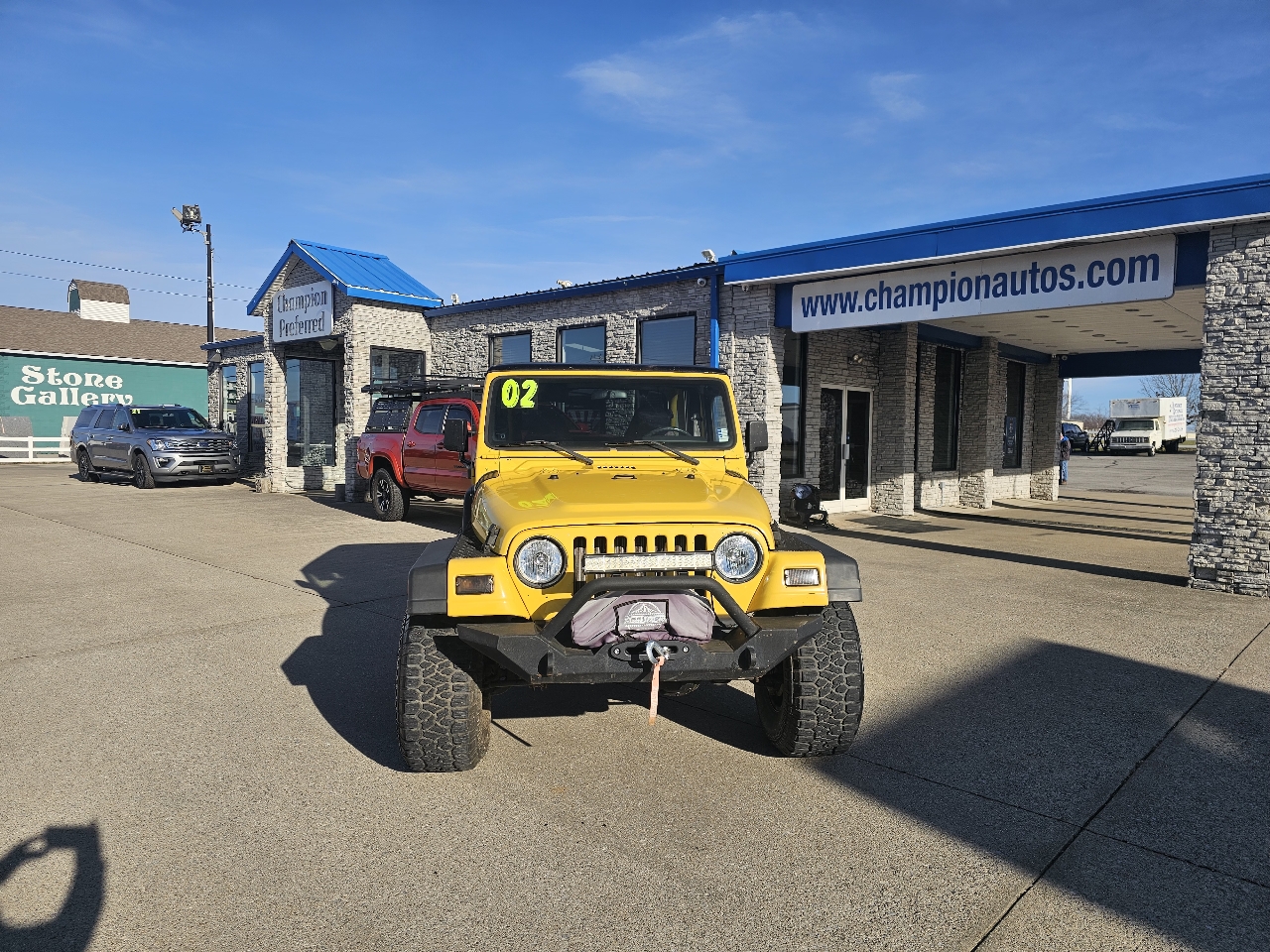 Jeep Wrangler 2dr Sport 2002