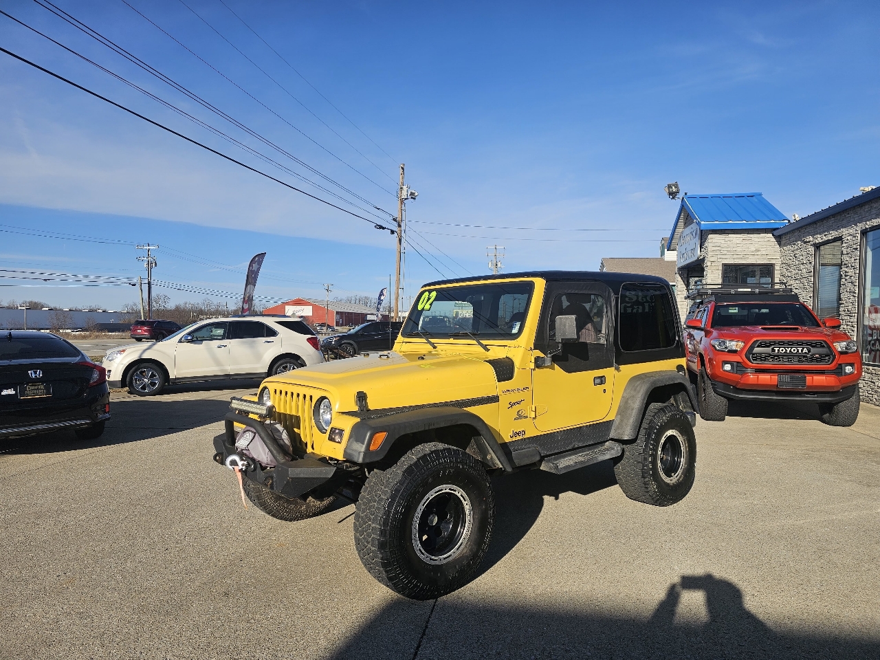 Jeep Wrangler 2dr Sport 2002