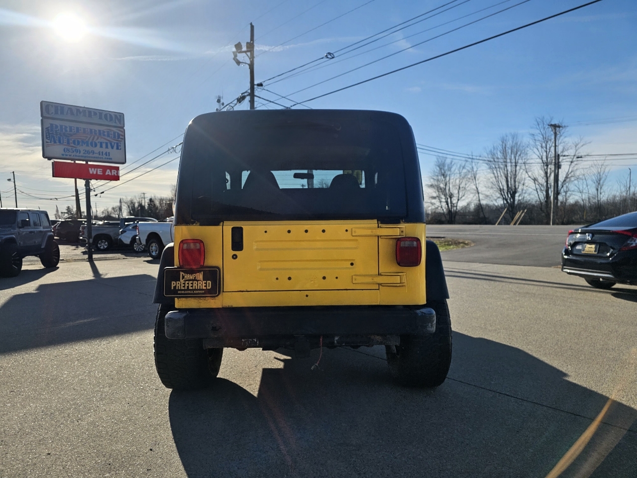 Jeep Wrangler 2dr Sport 2002