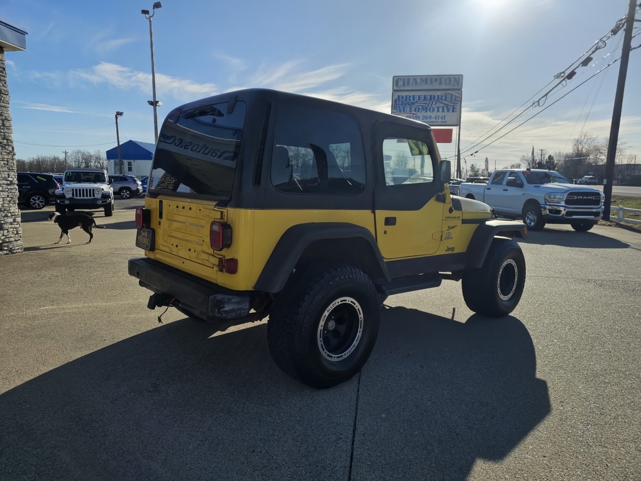 Jeep Wrangler 2dr Sport 2002