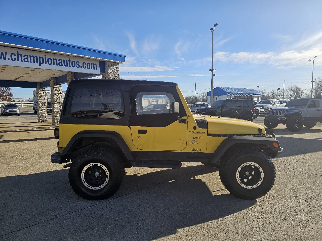 Jeep Wrangler 2dr Sport 2002