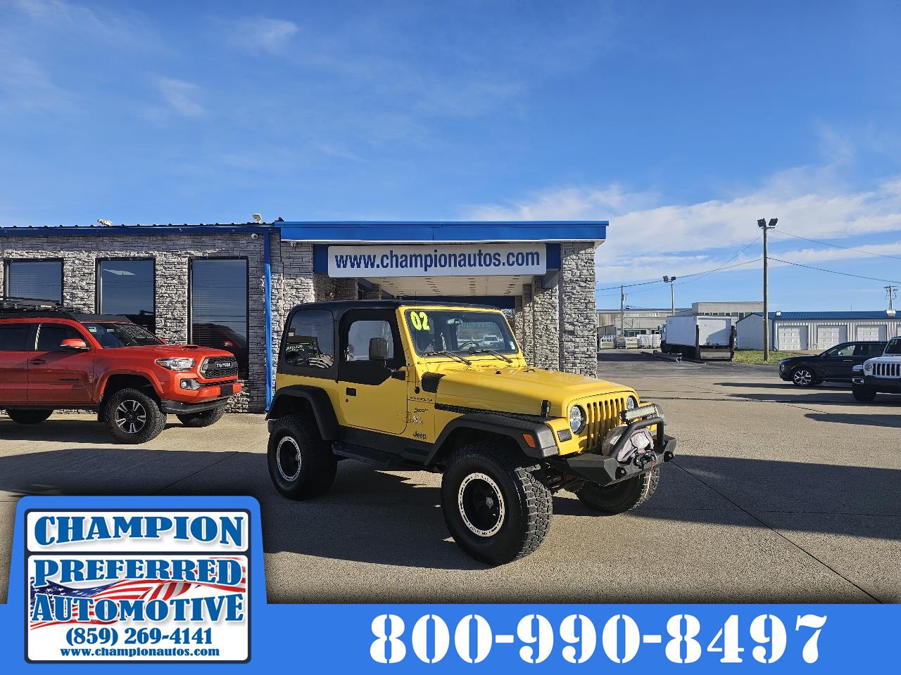 Jeep Wrangler 2dr Sport 2002