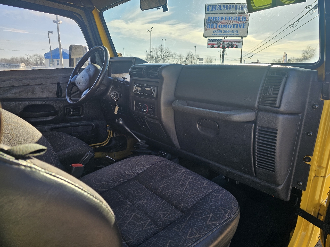 Jeep Wrangler 2dr Sport 2002