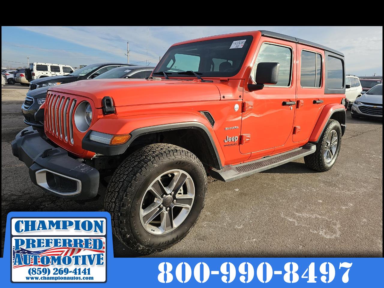 Jeep Wrangler Unlimited Sahara 4x4 2019