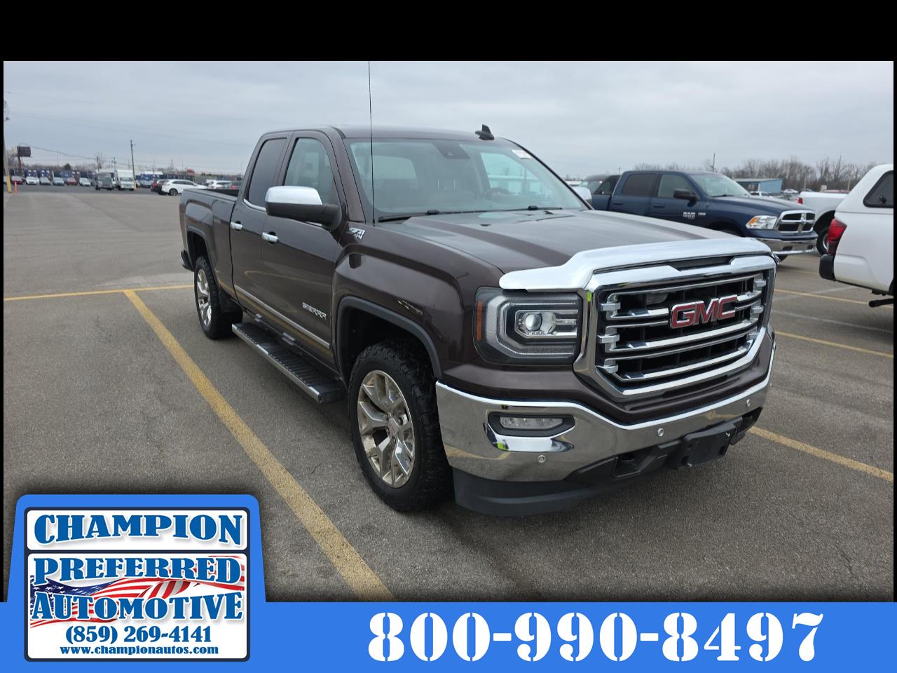 2016 GMC Sierra 1500 4WD Double Cab 143.5" SLT