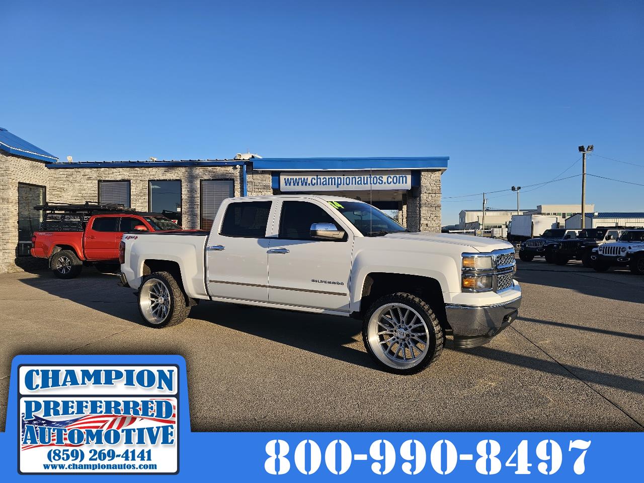 2014 Chevrolet Silverado 1500 4WD Crew Cab 143.5" LT w/1LT