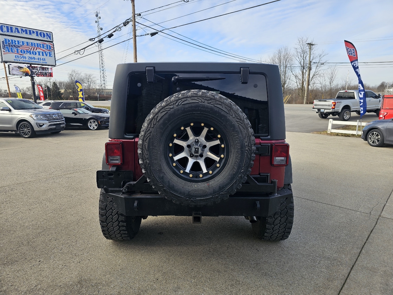 Jeep Wrangler Unlimited 4WD 4dr Sport 2013