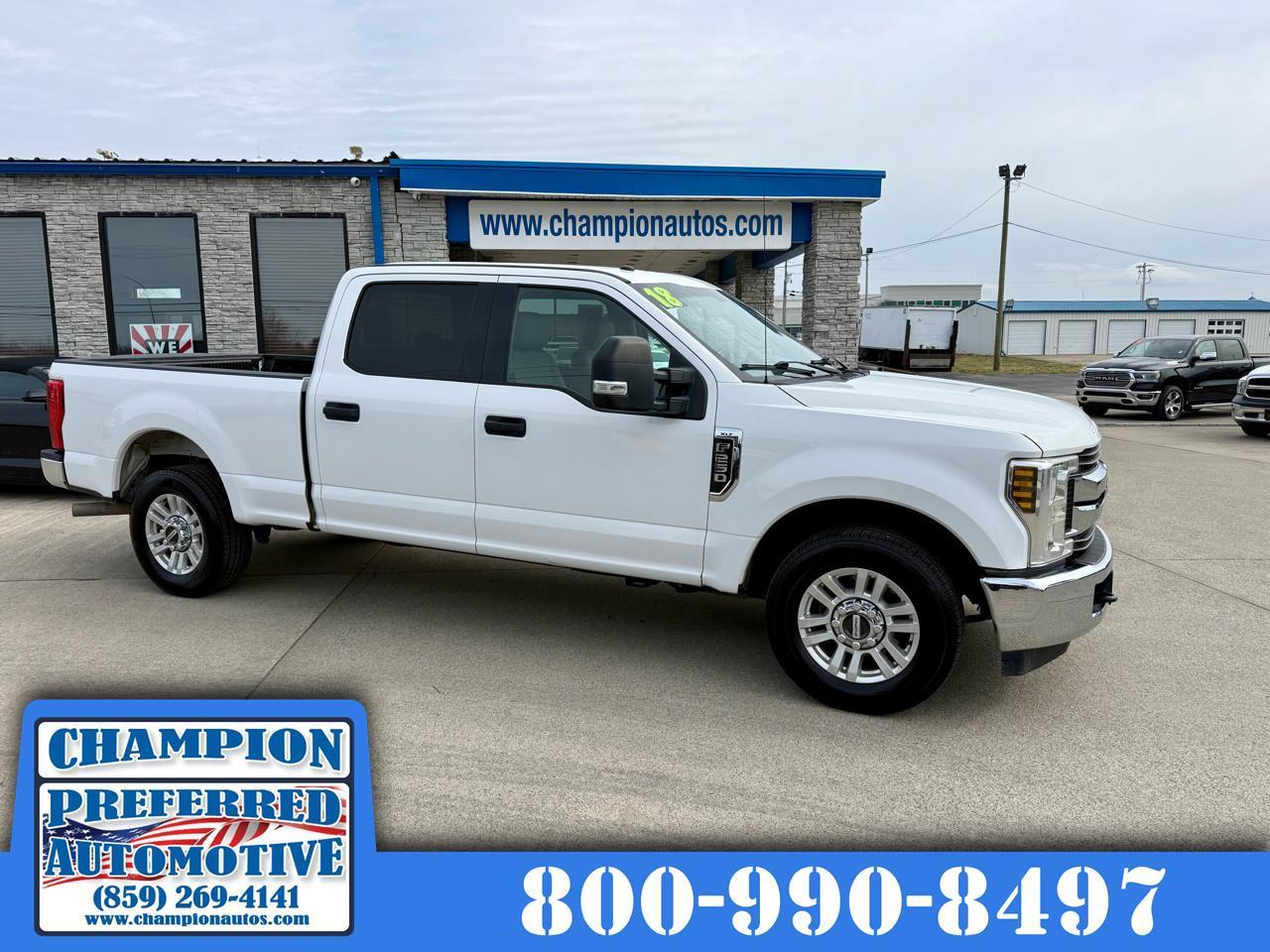 2018 Ford Super Duty F-250 SRW XLT 2WD Crew Cab 8' Box