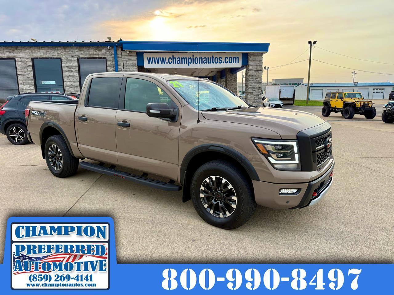 Nissan Titan 4x4 Crew Cab PRO-4X 2021