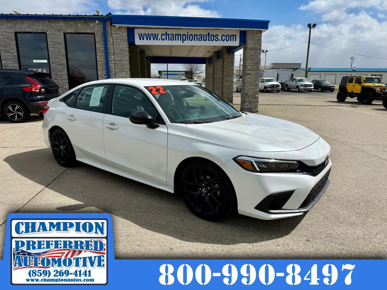 2022 Honda Civic Sedan Sport CVT