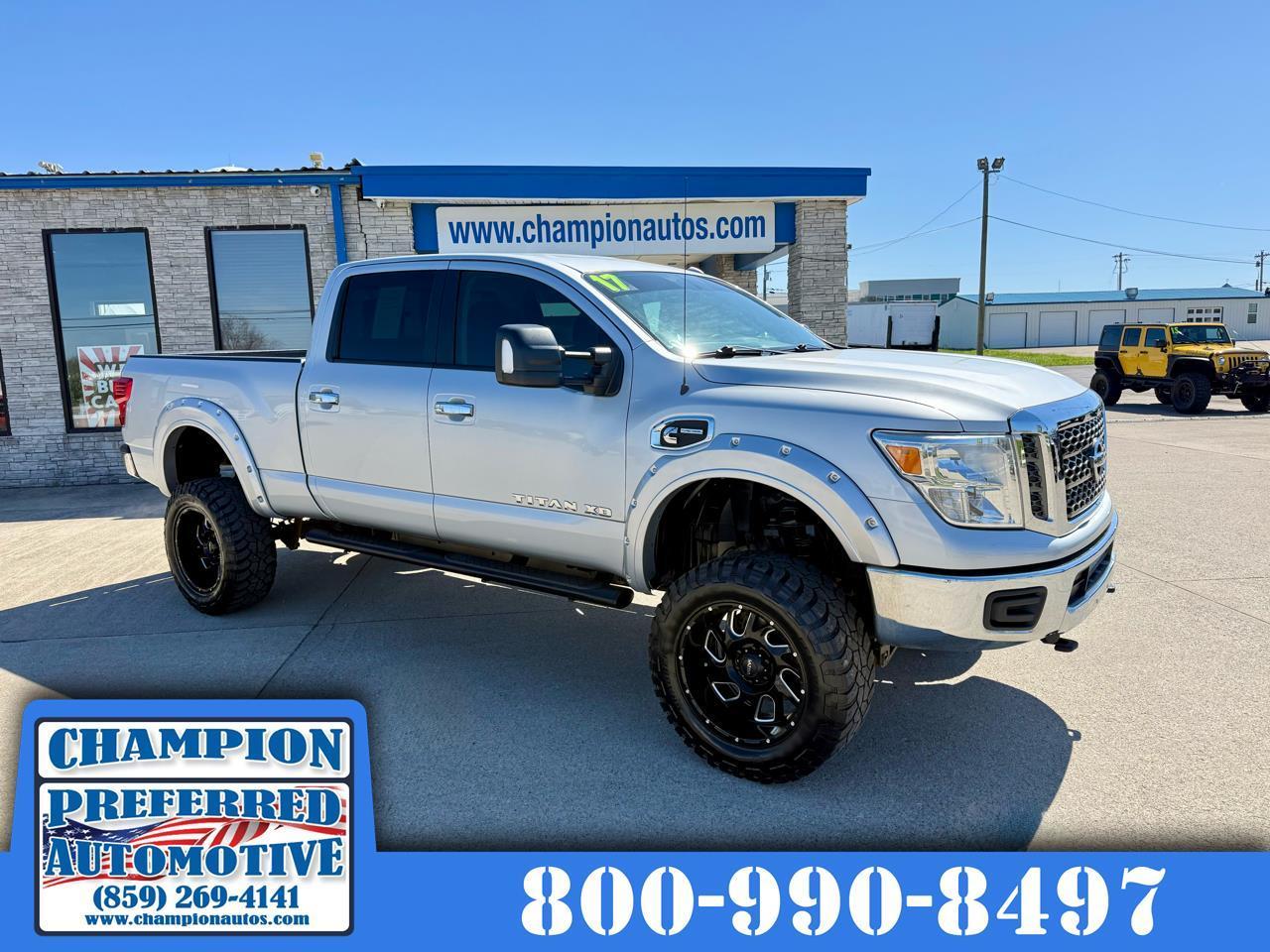 Nissan Titan XD 4x4 Diesel Crew Cab SV 2017