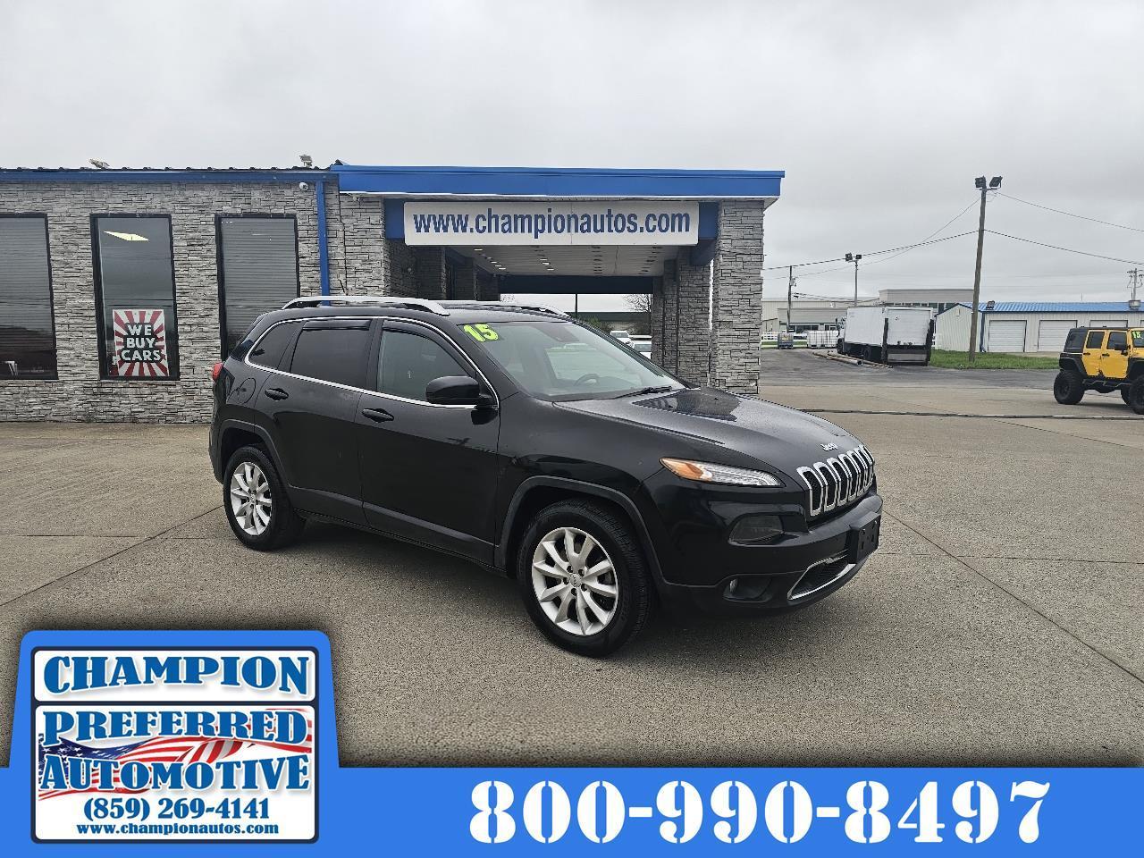 2015 Jeep Cherokee 4WD 4dr Limited