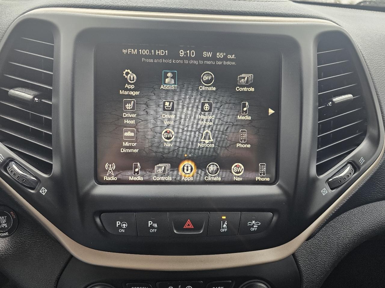 Jeep Cherokee 4WD 4dr Limited 2015