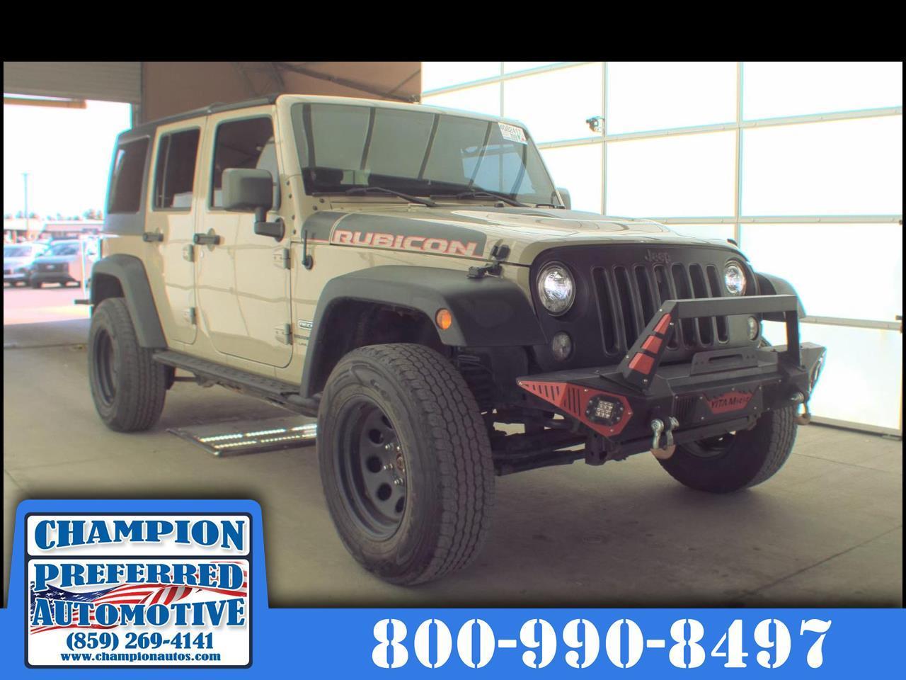 2018 Jeep Wrangler JK Unlimited Rubicon Recon 4x4