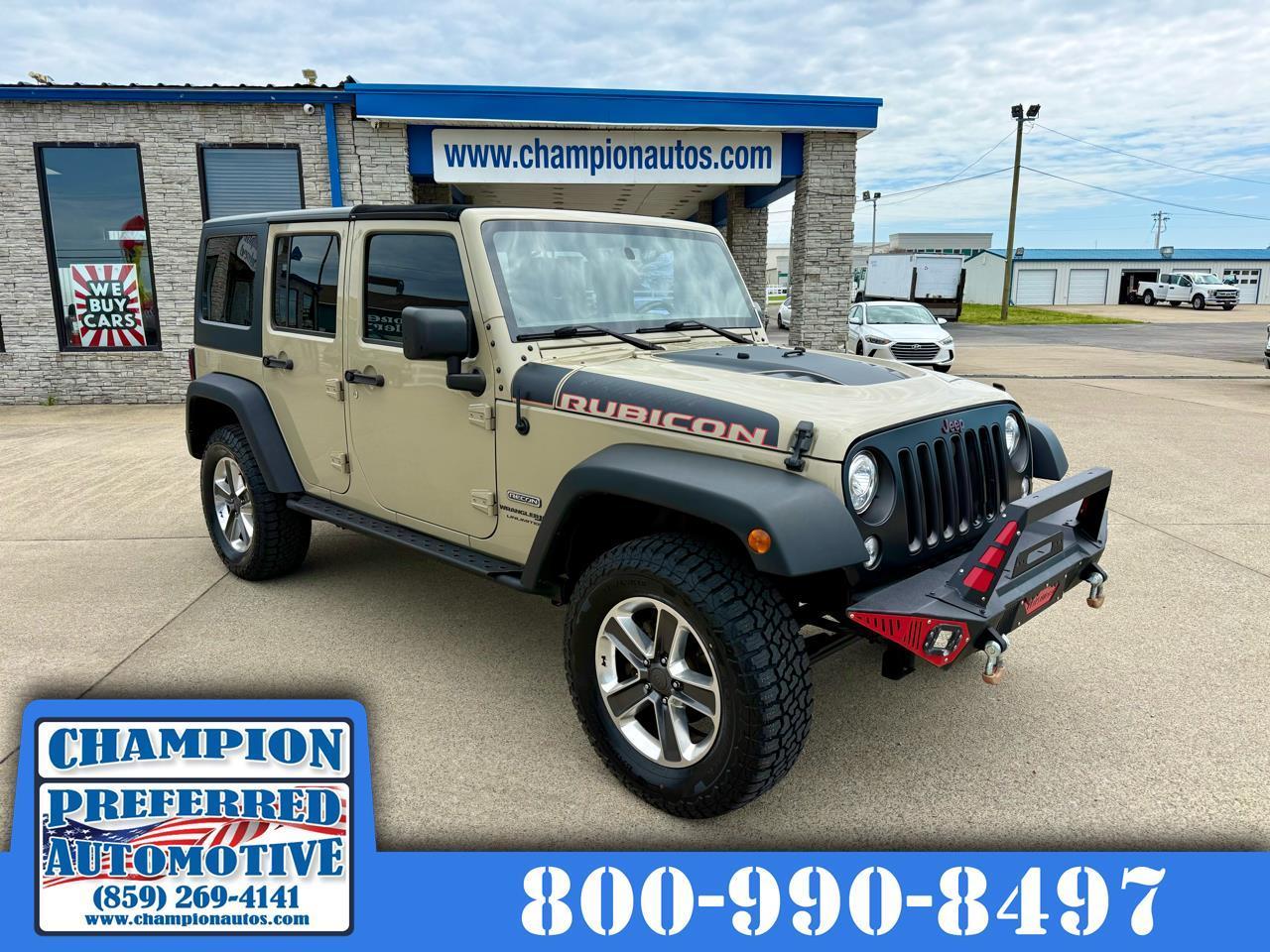 2018 Jeep Wrangler JK Unlimited Rubicon Recon 4x4