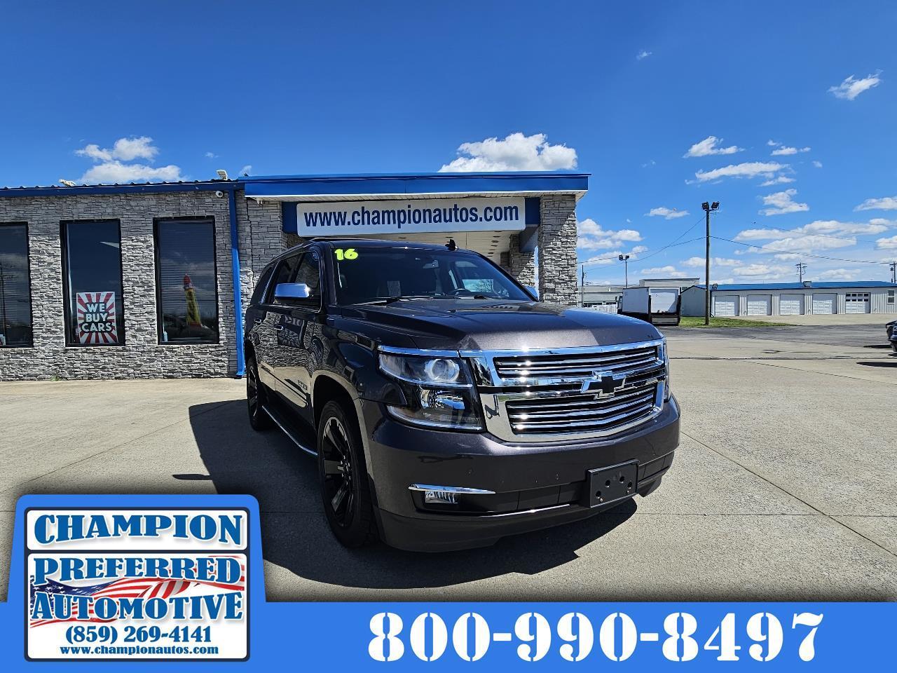 2016 Chevrolet Tahoe 4WD 4dr LTZ