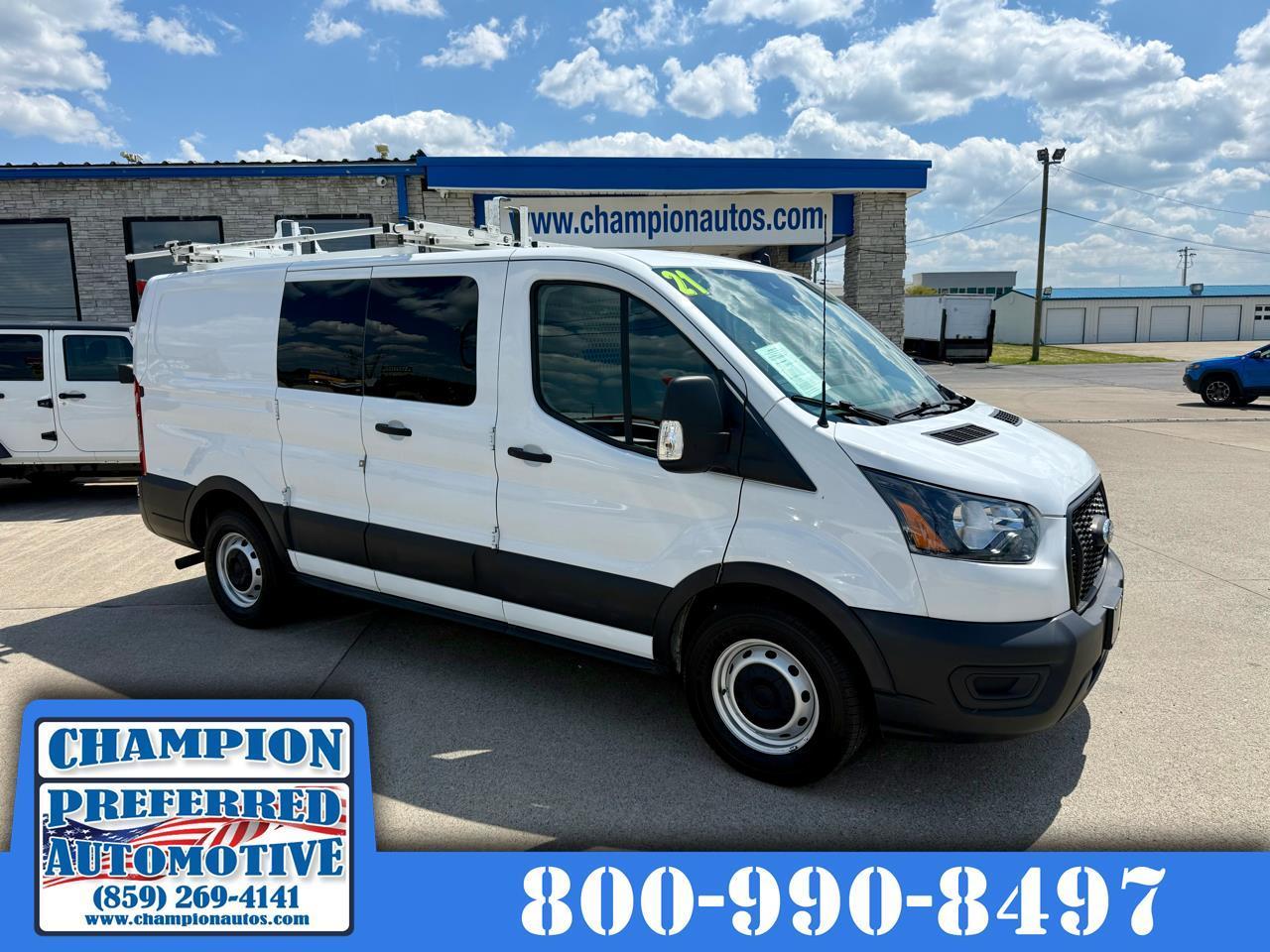2021 Ford Transit Cargo Van T-150 130" Low Rf 8670 GVWR RWD