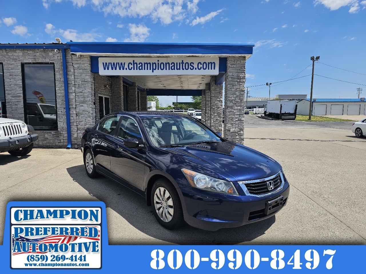 Honda Accord Sdn 4dr I4 Auto LX 2009