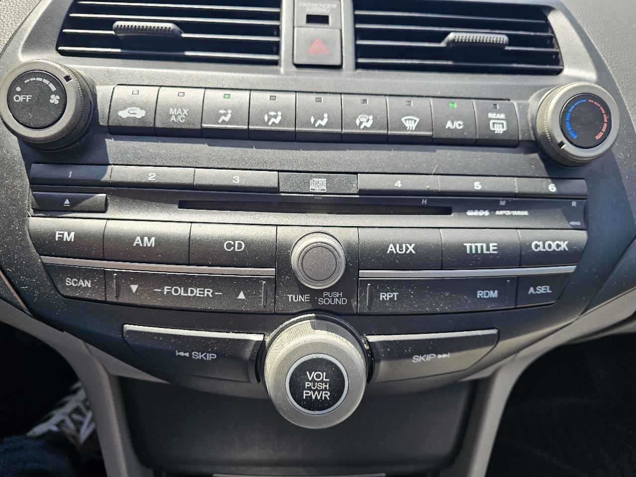 Honda Accord Sdn 4dr I4 Auto LX 2009